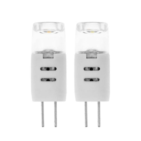 G4 1.3W 2LED SMD 2835 Lampada a mais per lampadario di cristallo dendritico, CA 12V
