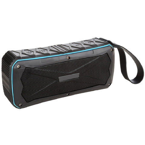 Haut-parleur Bluetooth portable haut-parleurs stéréo sans fil super basses Support IP66 imperméable Ricarica d'émergence Vivavoce TF