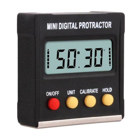 RZ2010 Mini goniomètre numérique à 360 degrés, échelle d'inclinaison de niveau électronique, instruments de mise à niveau avec base magnétique