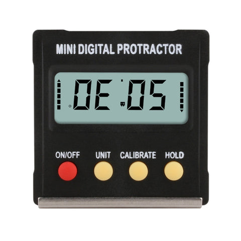 RZ2010 Mini goniomètre numérique à 360 degrés, échelle d'inclinaison de niveau électronique, instruments de mise à niveau avec base magnétique