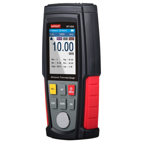 Testeur de misuratore di spessore à ultrasons numérique WT100A Testeur de métaux numériques avec USB à haute précision, WT100A