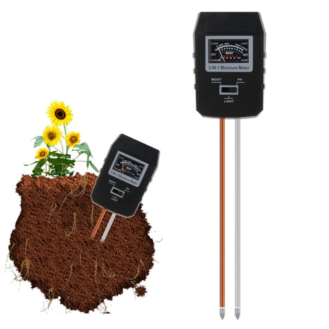 RZ97 Mini PH du sol Humidité Misurazione PH Misurateur d'humidité du sol Moniteur Igromètre Jardin Plante Agricole Testeur d'humidité, RZ97