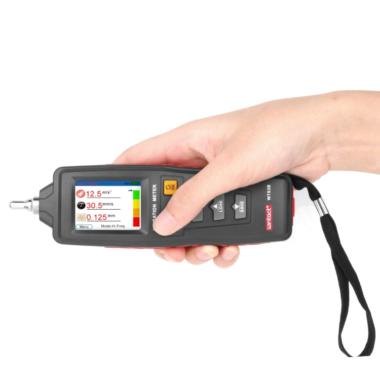 WINTACT WT63B Handheld Vibration Meter for Accurate Analysis