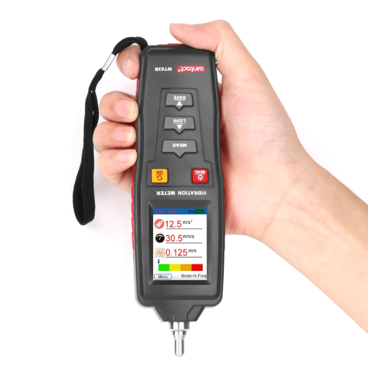 WINTACT WT63B Handheld Vibration Meter for Accurate Analysis