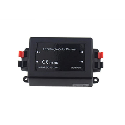 Regolatore dimmer LED wireless 12-24V RF a 3 tasti per SMD 3528 SMD 5050 Striscia LED monocolore 12v Iight, DC 12v 96w/24v 192w
