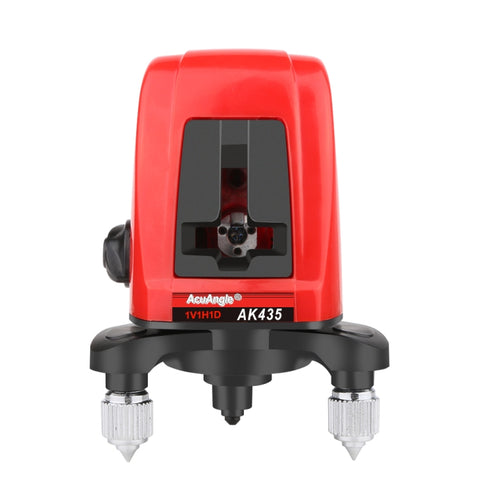 Livella laser AK435 Laser 3D automatique à 2 lignes Laser vertical vertical Livello 360 Livelli laser mini treppied