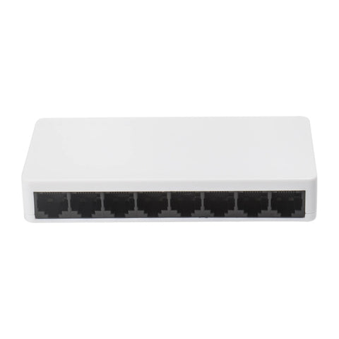 Mini switch Fast Ethernet a 8 porte 10/100 Mbps