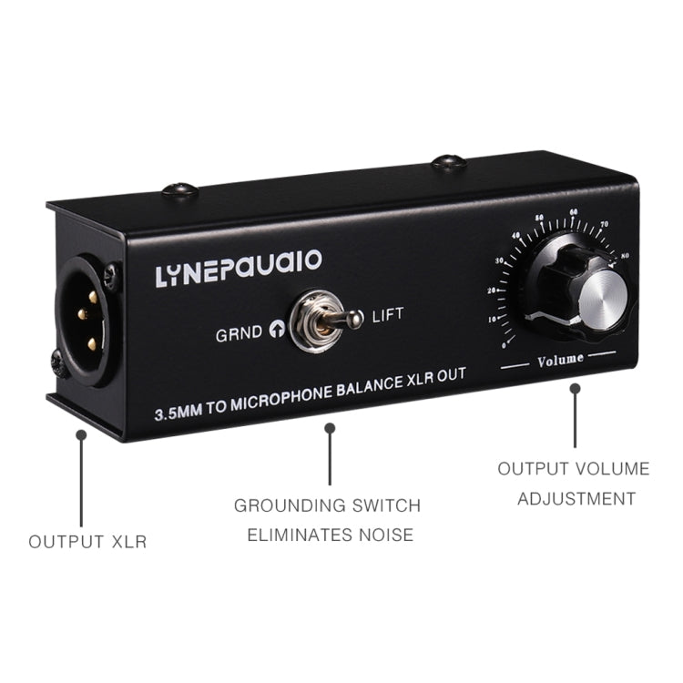 Professional Stereo Signal Converter for Balanced