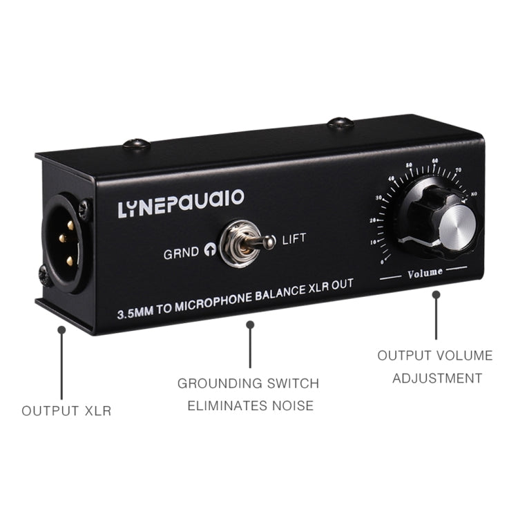 Professional Stereo Signal Converter for Balanced