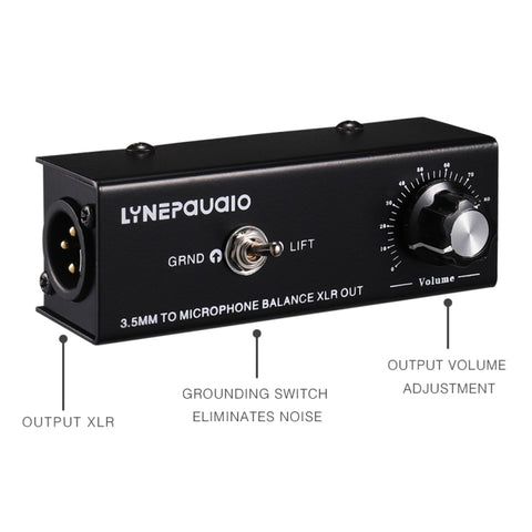 Convertitore di Segnale Stereo Professionale a Uscita Bilanciata per