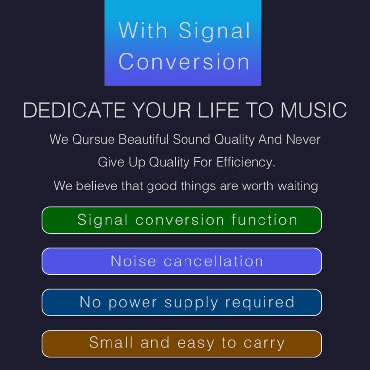 Professional Stereo Signal Converter for Balanced