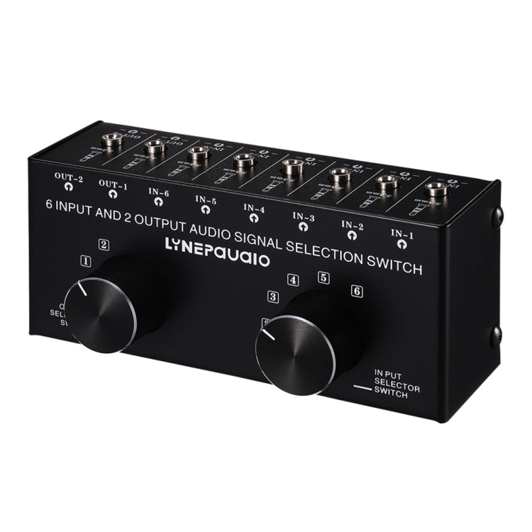 6x2 Audio Signal Switch with 3.5mm Interface