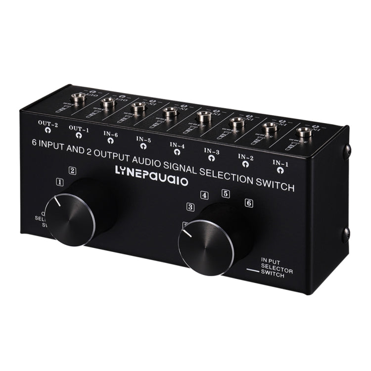 6x2 Audio Signal Switch with 3.5mm Interface
