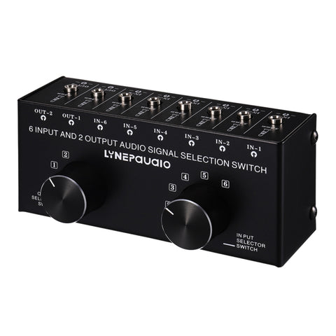 Commutatore Audio 6 Ingressi 2 Uscite o 2 Ingressi 6 Uscite con