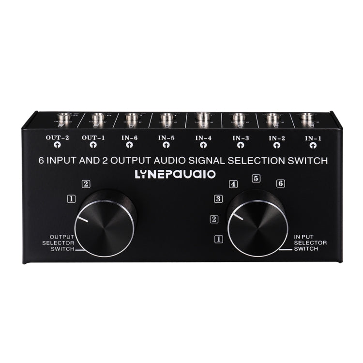 6x2 Audio Signal Switch with 3.5mm Interface