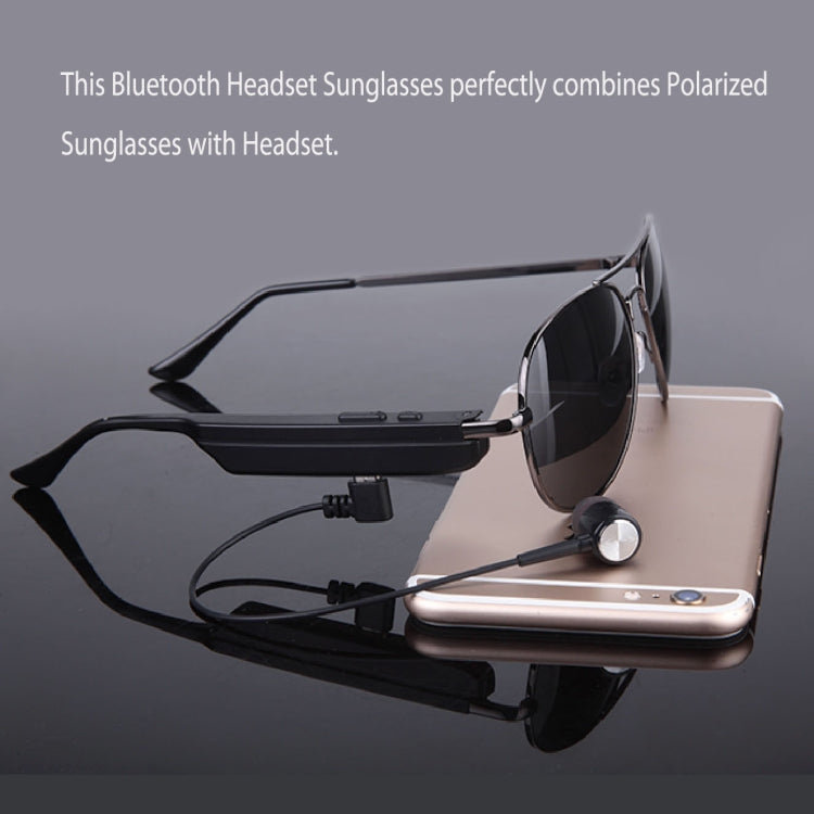 A8 Bluetooth Earphone Sunglasses with Hands-Free Mic