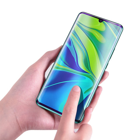 Per Xiaomi Mi CC9 Pro / Mi Note 10 mocolo 9H Pellicola per schermo UV a schermo intero 3D, For Xiaomi Mi CC9 Pro