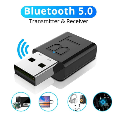 Ricevitore Bluetooth 5.0 USB per Altoparlanti Audio AUX - Adattatore