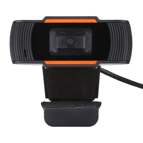 HXSJ A870 Webcam HD 480P Videocamera per PC con microfono ad assorbimento MIC per Skype per Android TV Videocamera per computer girevole Web Cam USB, 480P