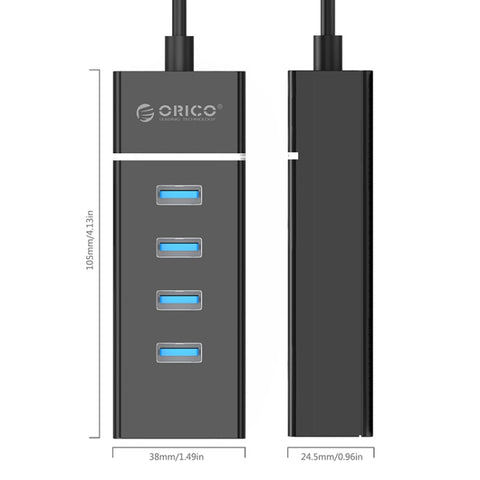 HUB USB 3.0 a 4 porte ORICO W6PH4-U3