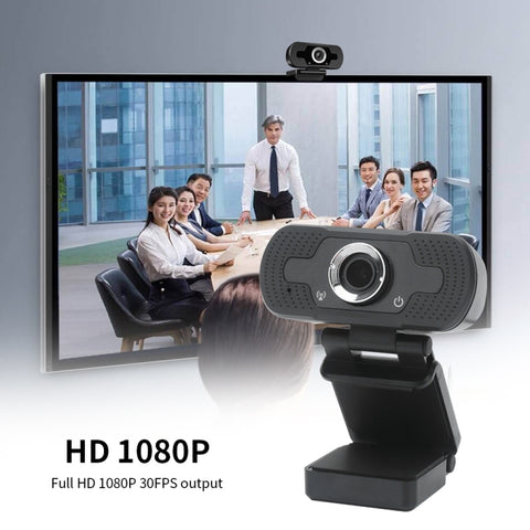 Videocamera Web Full HD 1080P con microfono con cancellazione del rumore Videocamera live per streaming Skype per computer Android TV