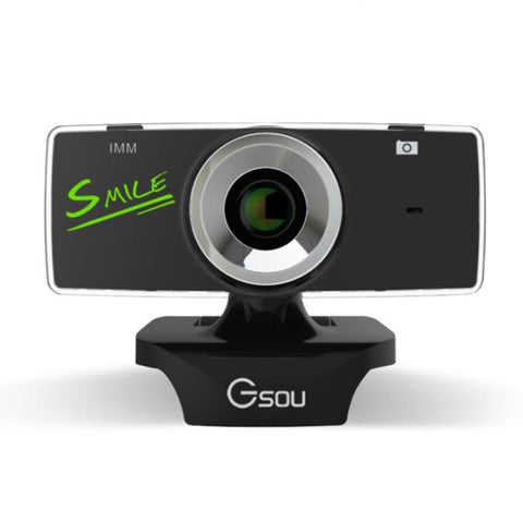 B01 Webcam HD Microfono integrato Videocamera Web intelligente Videocamera live per streaming USB con cancellazione del rumore