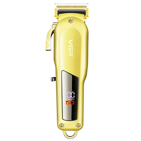 Étiquettes électriques en métal USB VGR V-278 de 10 W avec affichage numérique à LED, V-278 (Or), V-278 (Argent)