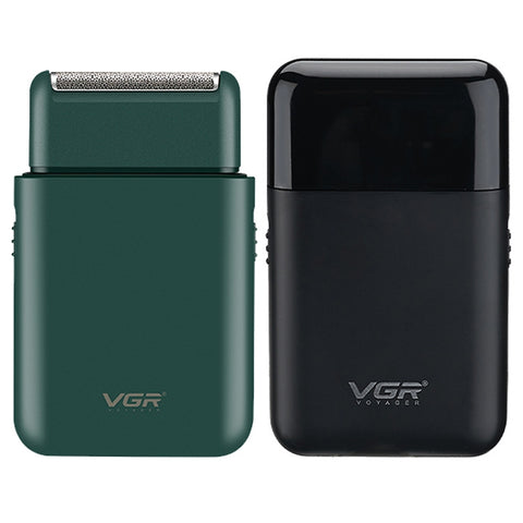 Rasoio elettrico alternativo portatile USB VGR V-390 da 5 W, V-390 (Black), V-390 (Green)