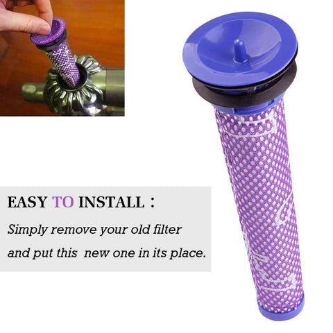 Filtre à air lavable pour aspirateur Dyson DC58 DC59 DC61 DC62 V6 V7 V8 Series, Filtre