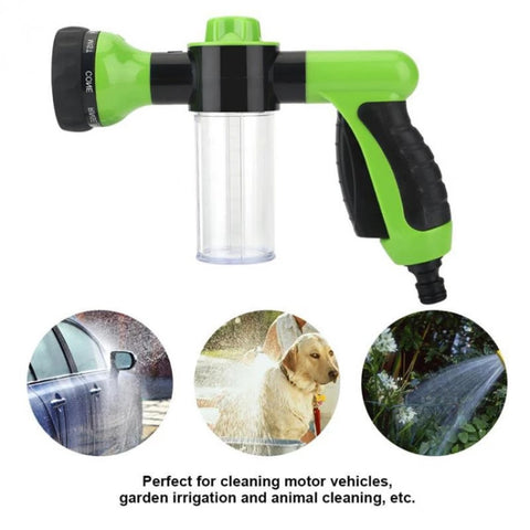 Lave-linge automatique multifonction portable professionnel Ugello dans le lave-linge avec pistolet à eau à haute pression à 3 niveaux, vert, jaune, noir