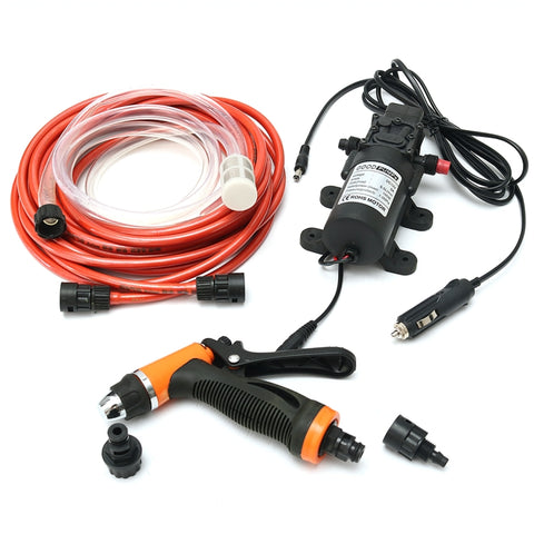 Kit pompe à eau accendisigari pour laveuse électrique pour auto à haute pression 12V portable 100W 160PSI, Kit de pompe