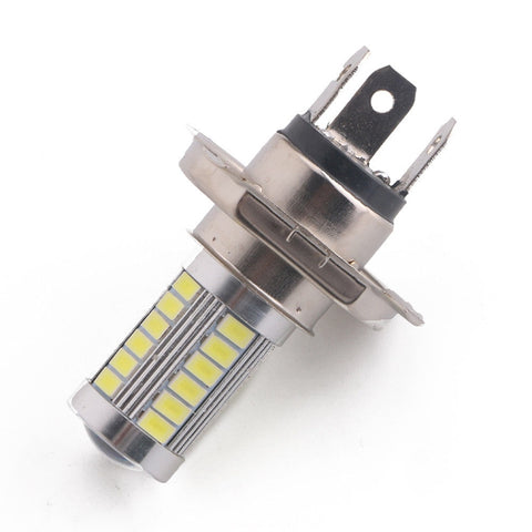 H4 haute luminosité double faisceau Hi/Lo 5630 33-LED SMD voiture LED Fendinebbia Auto style Lampada di guida Lampadine bianche pure, H4