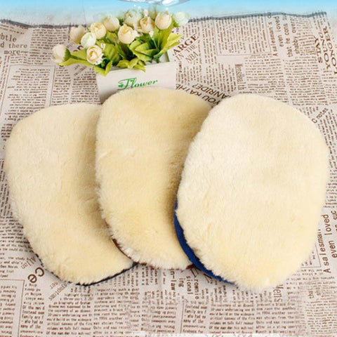 Guanti per lavaggio auto in lana morbida per styling auto Spazzola per pulizia Prodotti per la cura della rondella per moto, Marron, Gants de lavage