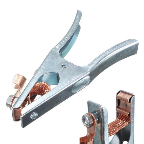 Morsetto per cavo di terra da 300Amp Morsetto per clip per cavo di terra da 175 mm Saldatore manuale per saldatrice Portaelettrodi per uso professionale, Ground Cable Clip