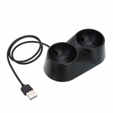 Batterie pour contrôleur VR Double prise en charge pour station de recharge pour jeux Dock USB pour instrument de rangement PSVR PS4