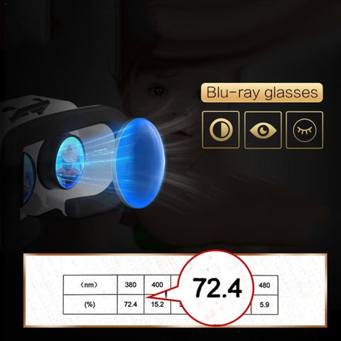 Lunettes VR Shinecon 5a génération Lunettes VR Lunettes pour réalité virtuelle 3D Caméra portable légère pour téléphone cellulaire de 4,7 à 6,0 pouces