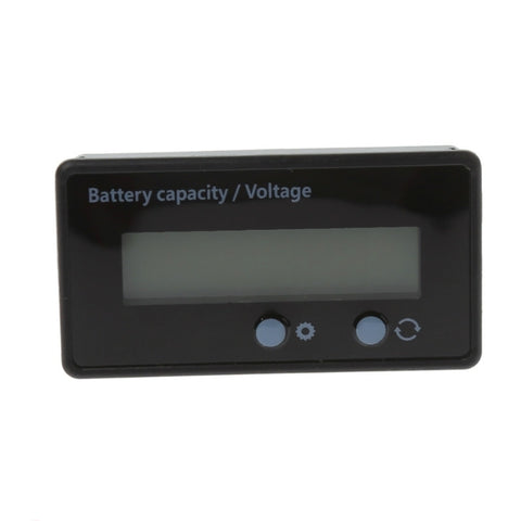 GY-6S 12V Misurateur de puissance de la batterie au piombo Indicateur de capacité de la batterie au lit Testeur d'affichage Voltmètre pourcentage, 12V Lumière verte