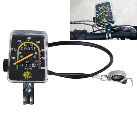 Contachilometri meccanico universale per triciclo da bicicletta, Mechanical Odometer