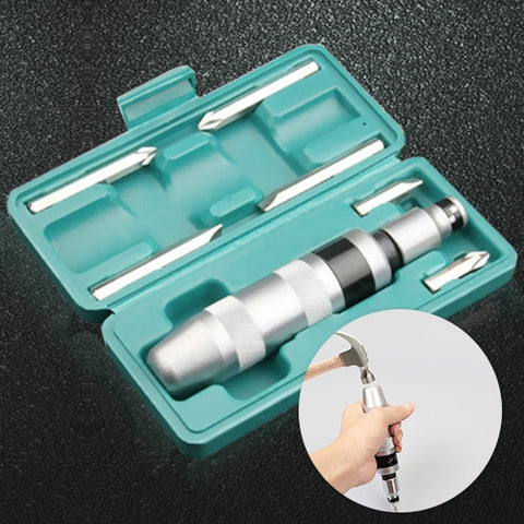 Cacciavite a percussione portatile professionale 7 in 1, 7 in 1
