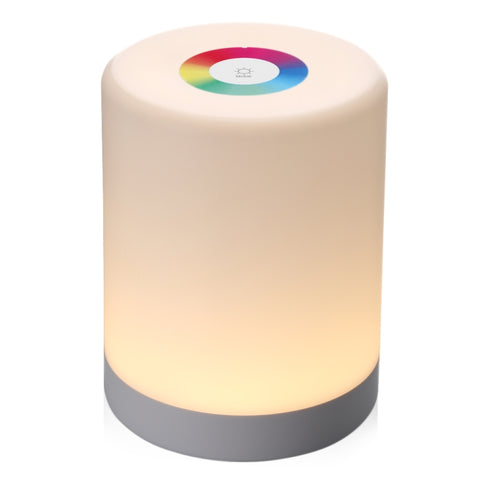 Lampada dimmer a induzione con controllo tattile a LED Luce notturna da comodino ricaricabile con cambio colore RGB dimmerabile intelligente