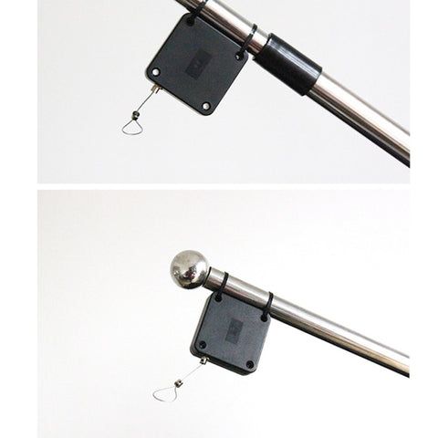 Scatola per cavi antifurto universale de 4 m Scatola per cavi telescopique con fune metalica VIVE