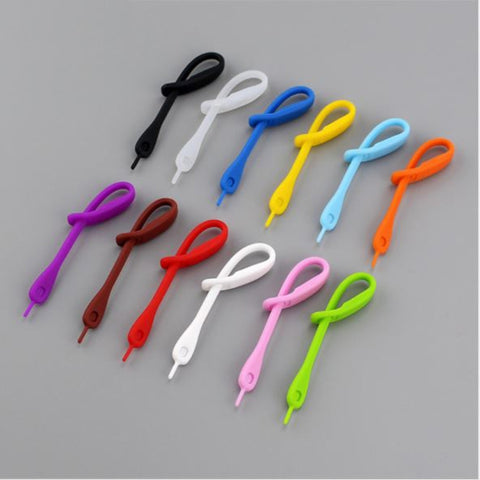12 pièces/ensemble Riconoscimento bichiere di vino Marchio creativo per bichiere di vino en silicone, Corde