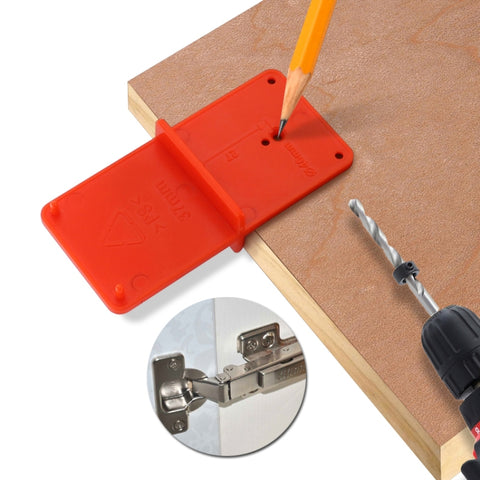 Piastra di posizionamento per foratura modello cerniera posizionatore di apertura cerniera da 35/40 mm, Hinge Opening Positioner