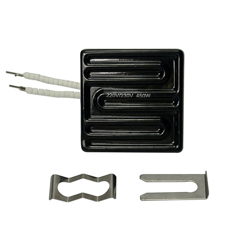 Piastre riscaldanti in ceramica 80*80mm 450W per stazione di rilavorazione BGA, Ceramic heating plates