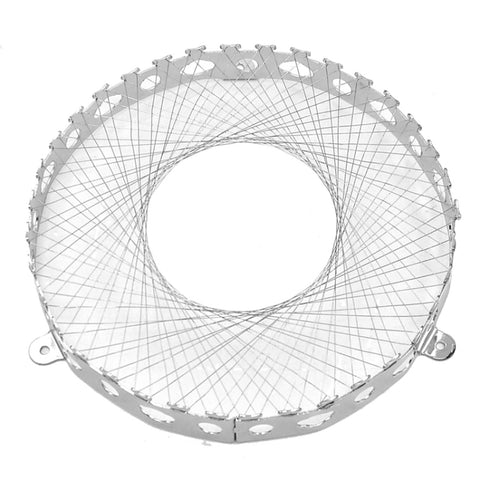 Cerchio del gas in acciaio inossidabile de 2 pezzi per fornello a gas Cappa a gas antivento antivento a risparmio énergiqueo Accessoires de cuisine, Steel Gas Circle