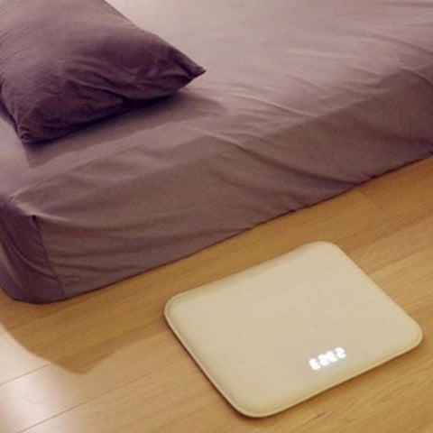 Sveglia sensibile alla pressione Tappeto Orologio digitale elettronico Camera da letto Tappetino morbido antiscivolo resistente all'usura Sveglia intelligente, Pressure Sensitive