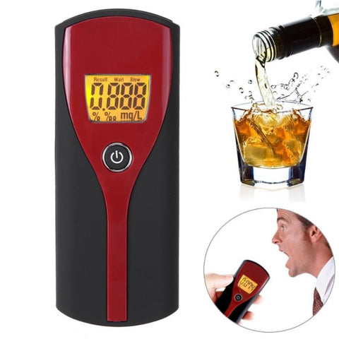 W637 testeur d'alcoolémie numérique Rilevatore analizzatore misuratore di alcol etilometro facile à utiliser avec écran LCD