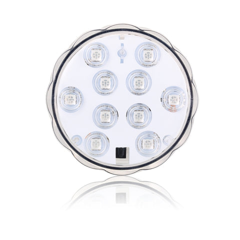 Lampada sommergibile subacquea con luce impermeabile per acquario con manopola subacquea RGB