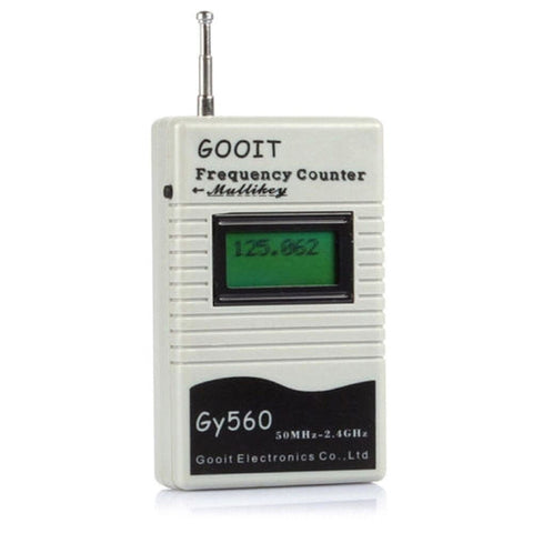 Instrument de mise en fréquence de la fréquence talkie-walkie portable GY560