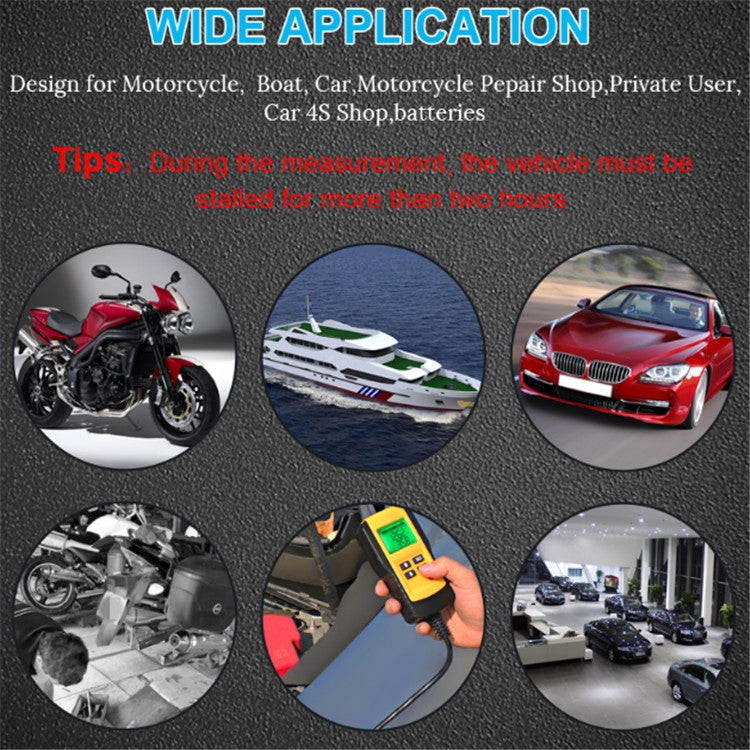 Tester Digitale per Batteria Auto AE300 12V - Analizzatore di